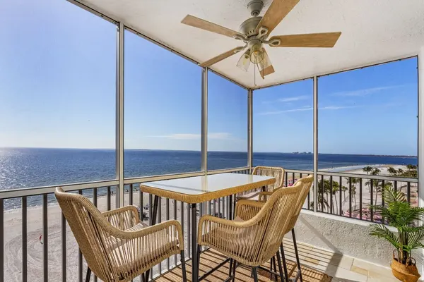 Photo 1 - Beach Villas 606 Gulf & Bay Views! 6th Floor Condo w/ Pool & BBQ