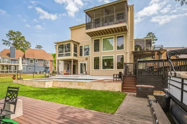 Photo 1 - Lakefront Retreat with Pool, Hot Tub & wooden bulkhead for parking up to 2 boats