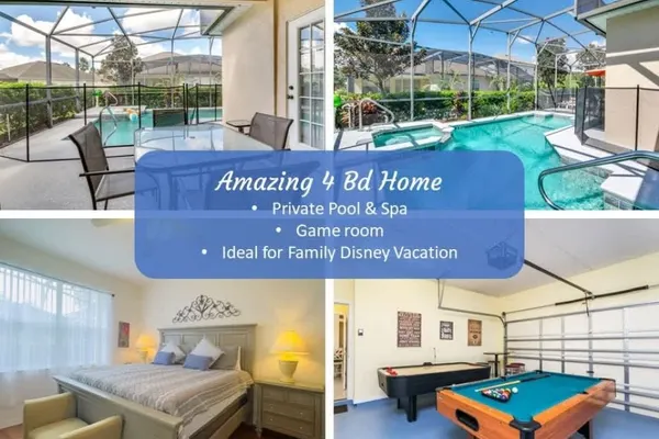 Photo 1 - 4Bd Pool Villa in Calabay Parc Close to Disney Sleeps 8