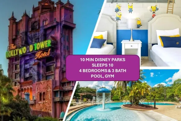 Photo 1 - Minions Themed 4 bedrooms Home Near Disney Sleeps 10