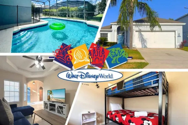 Photo 1 - Disney Hideaway Villa Sleeps 9, 4Bd Home with Pool