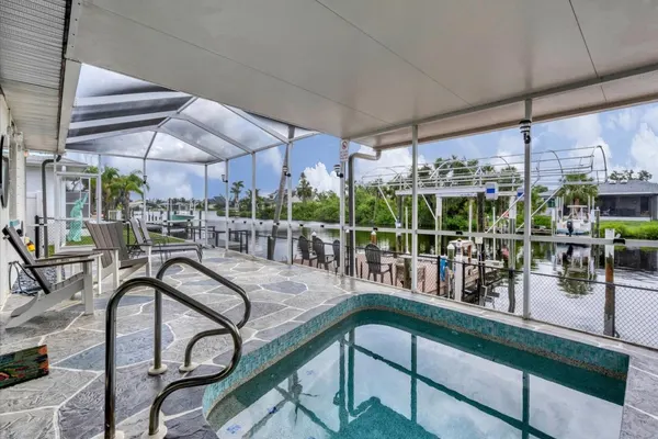 Photo 1 - Port Charlotte Private Splash Pool with Canal 3 bedroom Home