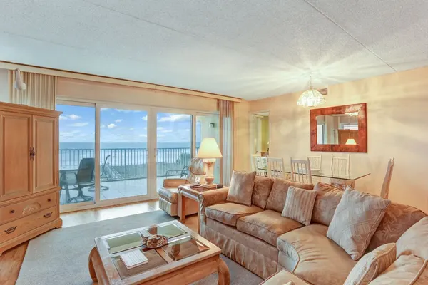 Photo 1 - Oceanfront Condo with Spacious Patio and Private Walkway to the Beach