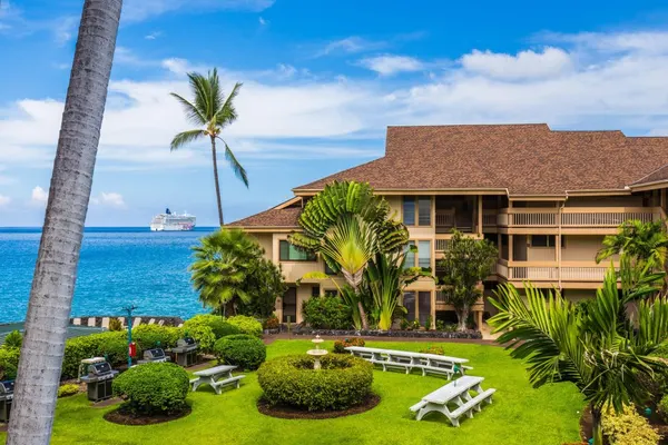 Photo 1 - Lovely Oceanfront 2nd Fl Condo w private lanai and Kona sunsets