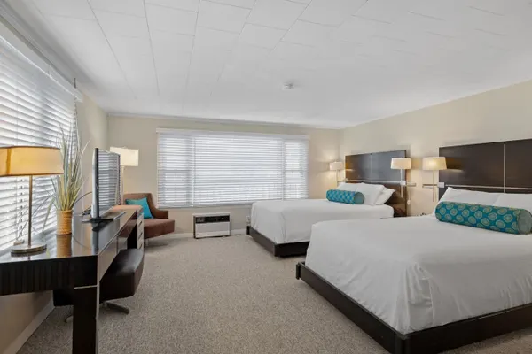 Photo 1 - Cozy Room by Beach | 2 Beds + Deck Access