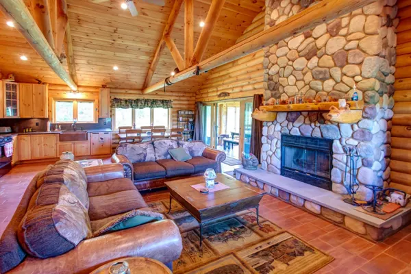 Photo 1 - Scenic Log Cabin Retreat on 40 Private Acres