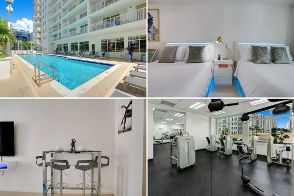 Photo 1 - Modern Studio with Balcony, Pool, Gym & Games