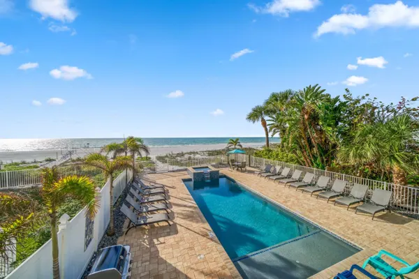 Photo 1 - Four Shores #2 Sunset Condo Direct Gulf w Pool&Spa