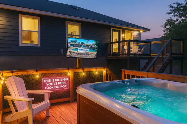 Photo 1 - Neon Vibes • Outdoor TV • Hot Tub • Arcade Room