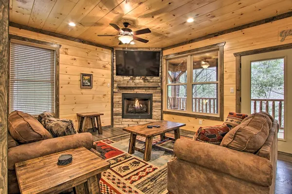 Photo 1 - Luxe Cabin w/ Home Theater < 2 Miles to Gatlinburg