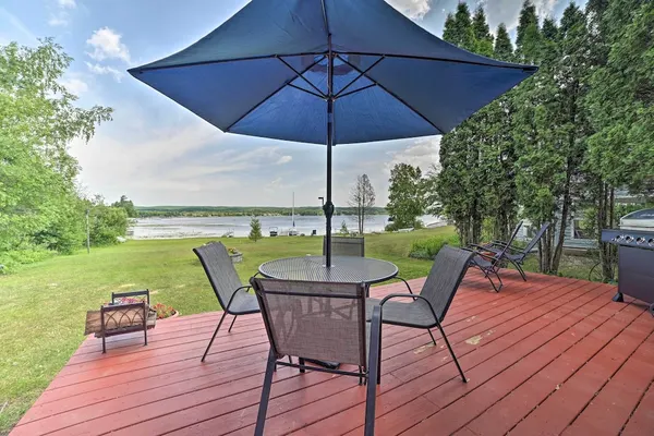 Photo 1 - Lakefront Petoskey Abode - Deck, Grill & Boat Dock