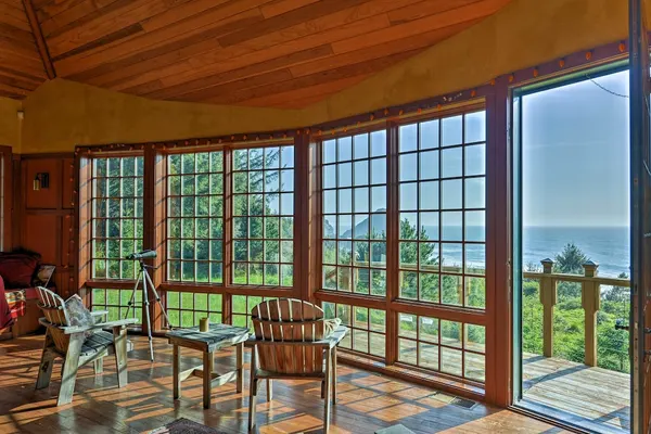 Photo 1 - Forested Gold Beach House w/ Panoramic Ocean Views