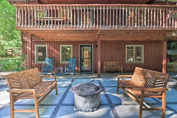 Photo 1 - Weaverville Home w/ Wraparound Deck & Fire Pit!