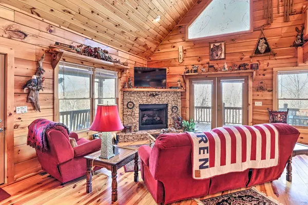 Photo 1 - Wheelchair-accessible Murphy Cabin w/ Fire Pit!