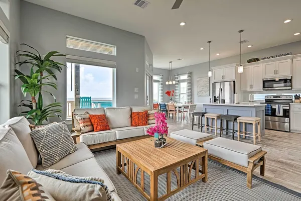 Photo 1 - Villa Azul Galveston Home: Modern & Beachfront!