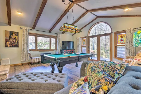 Photo 1 - Private Blue Ridge Retreat: Hot Tub & Pool Table!