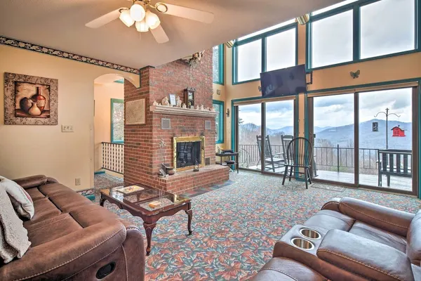 Photo 1 - Burnsville Hideaway w/ Deck & Panoramic Mtn Views