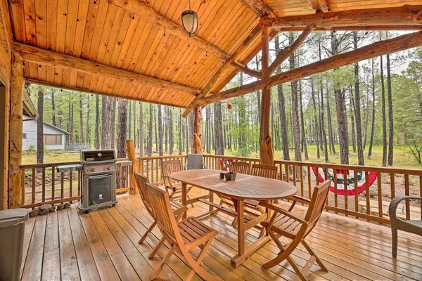 Photo 1 - Lush Pinetop Retreat w/ Large Deck & Wooded Yard!