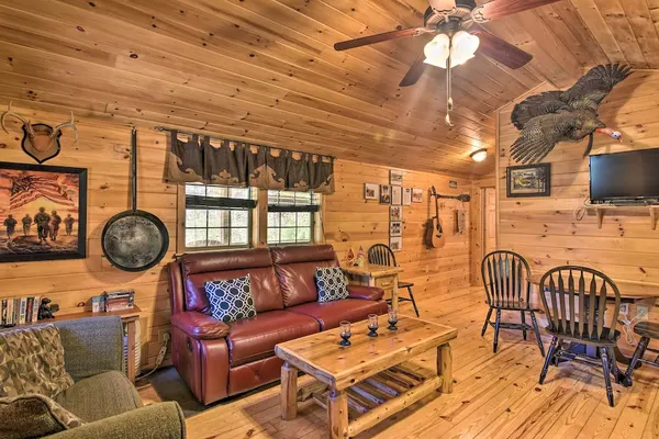Photo 1 - Pet-friendly Semper Fi Cabin w/ Fire Pit!