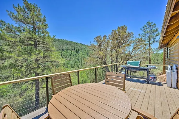 Photo 1 - Payson Cabin w/ Deck: Views of the Mogollon Rim!