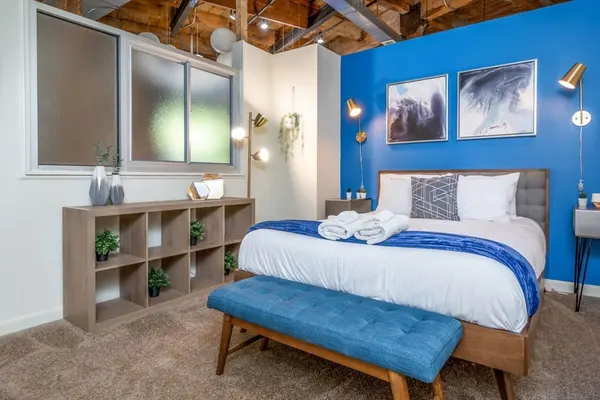 Photo 1 - 100 Year-old Historic Brick 2BR Loft Large Patio2