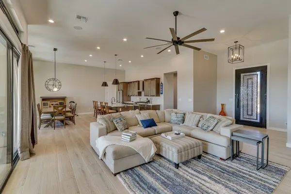 Photo 1 - Luxurious Desert Oasis: Fireplace & Private Pool!