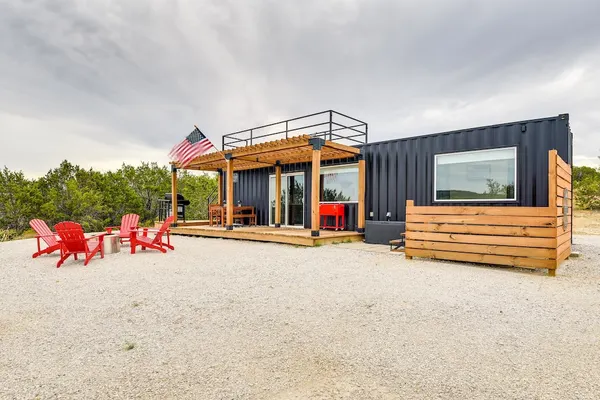 Photo 1 - Remote Strawn Container Home With Hot Tub!