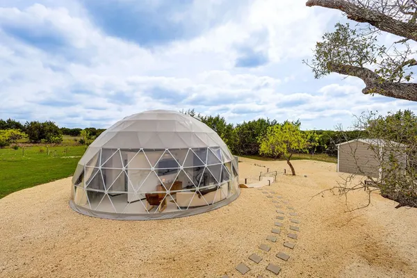 Photo 1 - Unique Hill Country Glamping Dome w/ Fire Pit