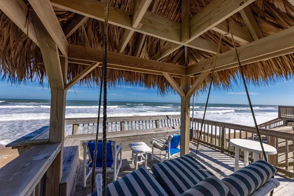 Photo 1 - Large Beachfront Deck on Car Free Beach - 5747 S Atlantic