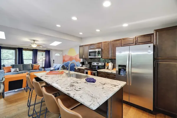 Photo 1 - Moshannon Tree-lined Pocono Retreat w/ Hot Tub, Firepit & Pool Table