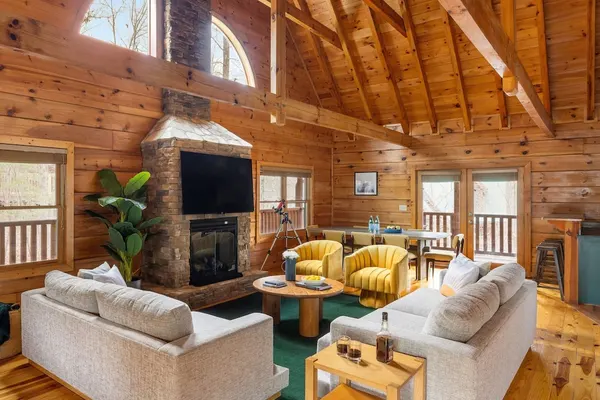 Photo 1 - Yesteryear Hot Tub 360 Deck and Game Room Redesigned Cabin Easy Access