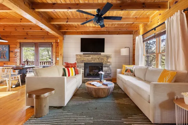 Photo 1 - Riverbend Redesigned Cabin Hot Tub Firepit Billiards Mins to Pigeon Forge