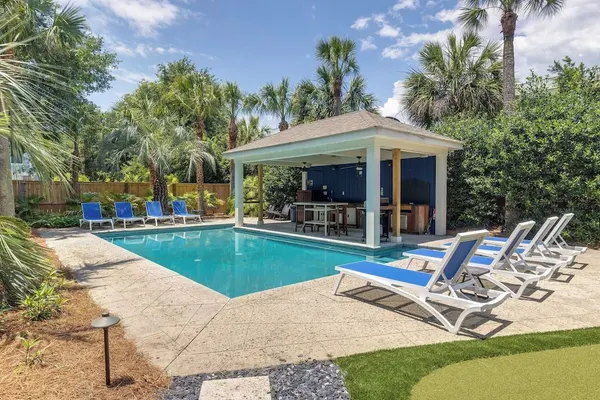 Photo 1 - Private Pool, Putting Green & Steps to Isle of Palms Beach Paradise on Palm