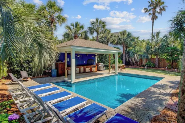 Photo 1 - Private Pool, Putting Green & Steps to Isle of Palms Beach Paradise on Palm