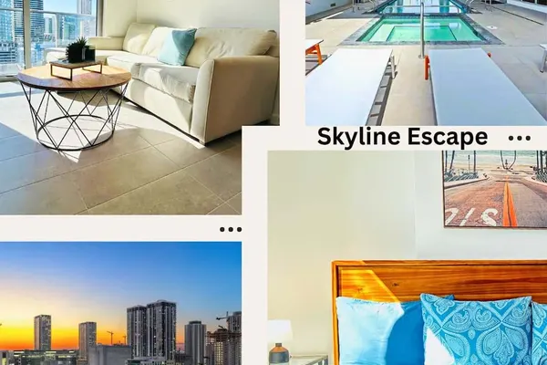 Photo 1 - Relax Above Miami Skyline Views Gym Pool