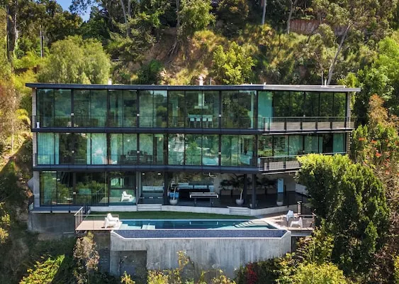 Photo 1 - Glass Mansion - Chic Glass Villa in LA Hills With Views, Style & Serenity