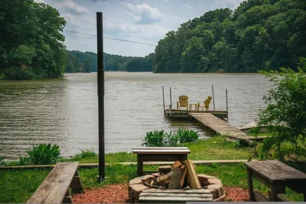 Photo 1 - Lake Front Cabin Peaceful hot tub and Fire pit