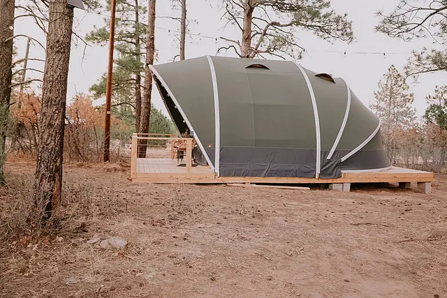 Photo 1 - Manzano Mountain Retreat | Family Glamping Stay