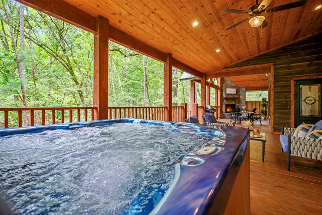 Photo 1 - COUPLES CABIN ON THE CREEK