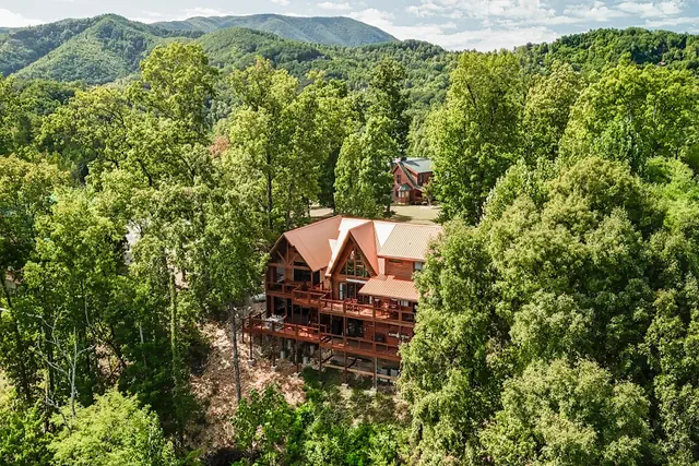 Photo 1 - Psalm 2705 Cabin with Relaxing Private Hot Tub and Magnificent Views of the Smoky Mountains