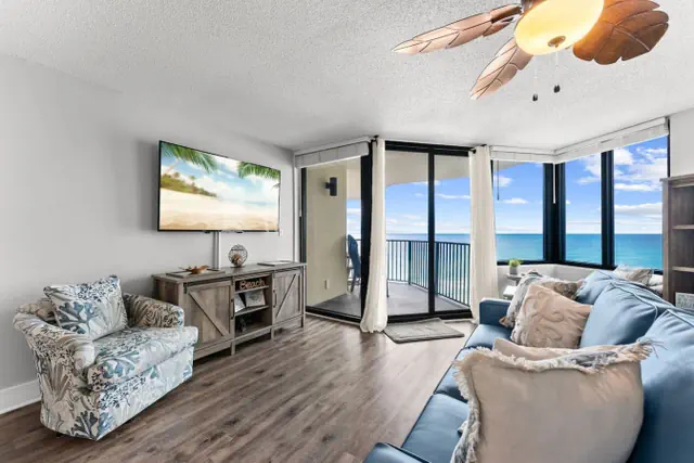 Photo 1 - Modern Beachfront Sunbird Condo! Balcony! Free Beach Chairs & Umbrella Service!