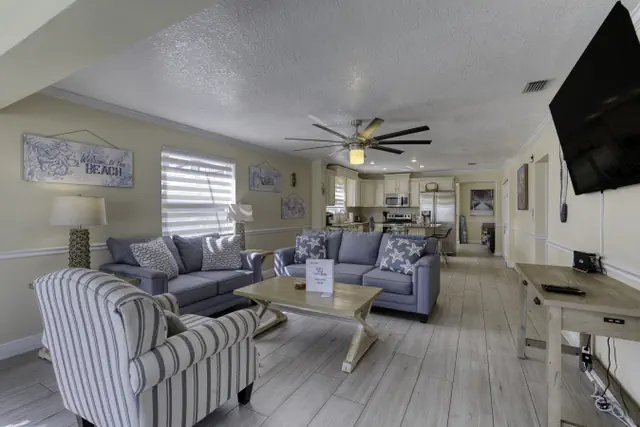 Photo 1 - 3 bedroom 2 bath Pet Friendly Ocean View 4 houses from beach