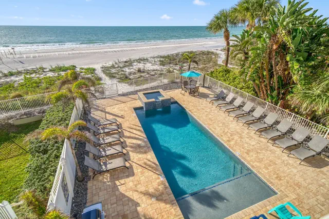 Photo 1 - Four Shores #1 Beach Condo Direct Gulf w/ Pool & Spa