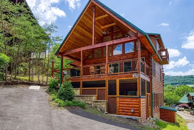 Photo 1 - Ern841 - Sweet Feet Retreat - Location, Location, And Private Indoor Pool! 2 Bedroom Cabin by RedAwning