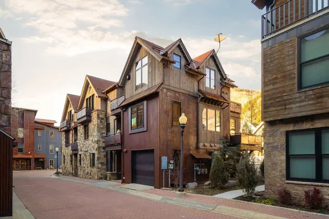 Photo 1 - Luxury Townhome On Depot. 3 Mins Walk To Main St/gondola. Heated Garage, Private Roof Top Hot Tub. 4 Bedroom Townhouse by RedAwning