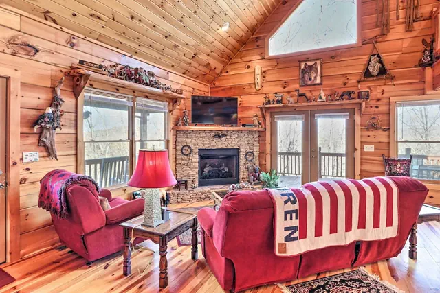 Photo 1 - Wheelchair-accessible Murphy Cabin w/ Fire Pit!