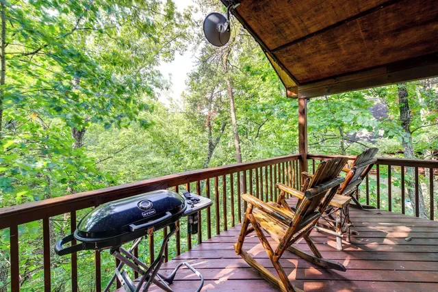 Photo 1 - Tennessee Cabin w/ Balcony, Hot Tub & Pool Access!