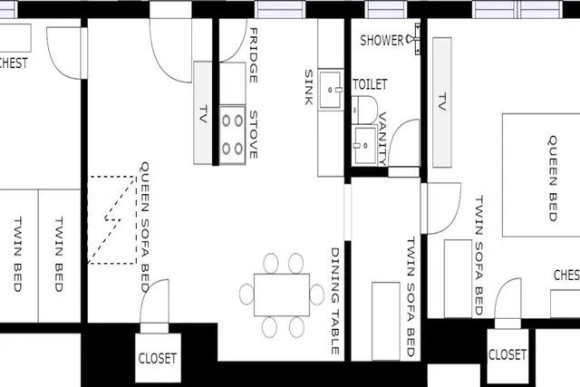Photo 1 - TWO Bedroom Apartment