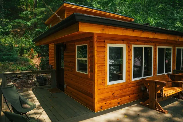 Photo 1 - Lakefront Hilltop Cabin Hot tub Firepit