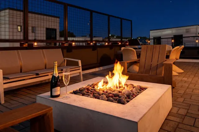 Photo 1 - Rooftop Fire Pit Skyline Views Near Broadway